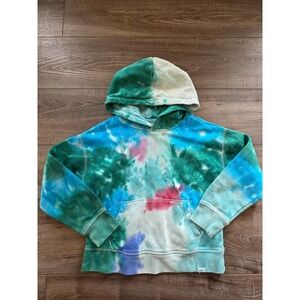 Gap kids tye dye boys hooded‎ sweater size 6-7